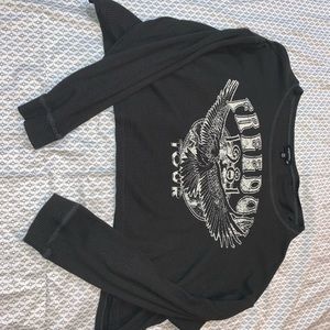 Dry Goods | Originality 1981 Freedom Tour Cropped Graphic Long Sleeve